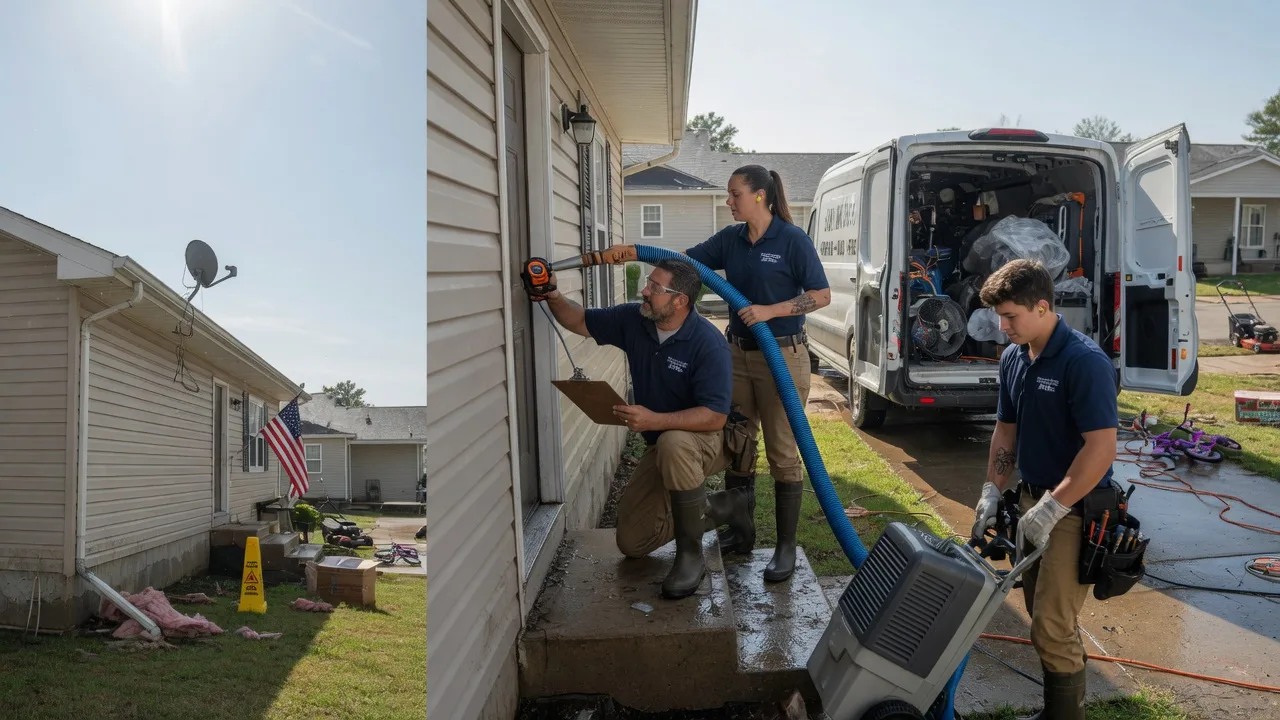 Ceiling Water Damage Restoration in Cruger, MS near me
